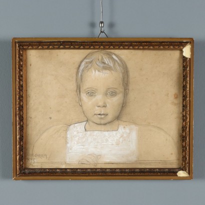 Disegno firmato De Carolis