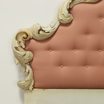 Letto Matrimoniale in Stile Rococò