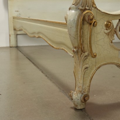 Letto Matrimoniale in Stile Rococò