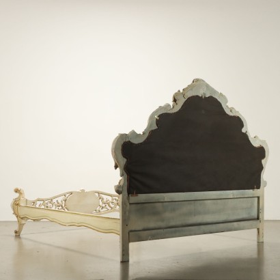 Letto Matrimoniale in Stile Rococò