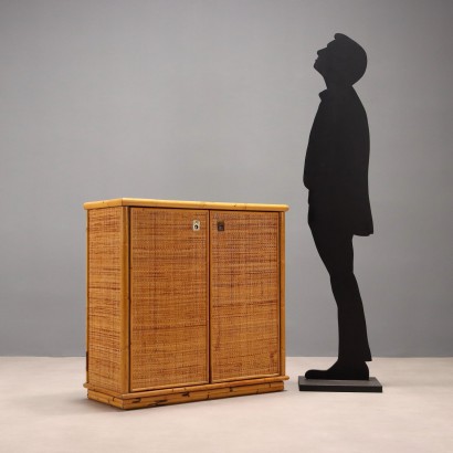 Credenza anni '80 in bambù