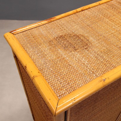 Credenza anni '80 in bambù