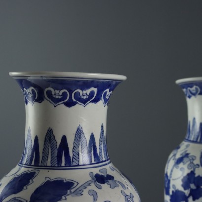 Pair of Porcelain Vases