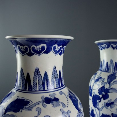 Pair of Porcelain Vases