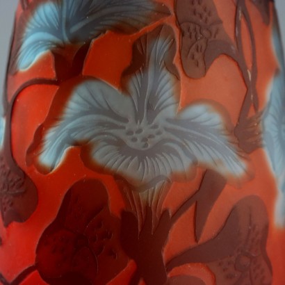 Vaso in Stile Gallé