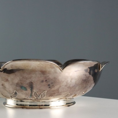 Ciotola in Argento Sbalzato
