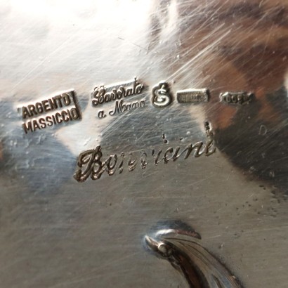 Ciotola in Argento Sbalzato