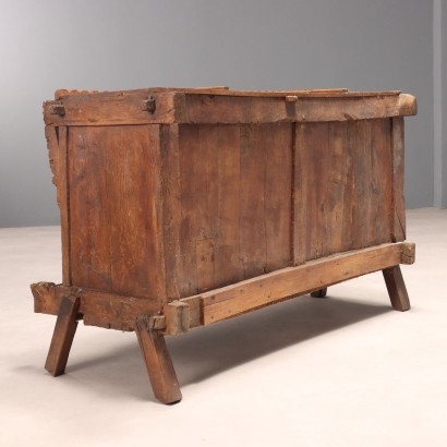 SIDEBOARD, Sideboard in Carved Exotic Wood