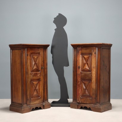 Paire d'armoires, Paire de buffets de style baroque