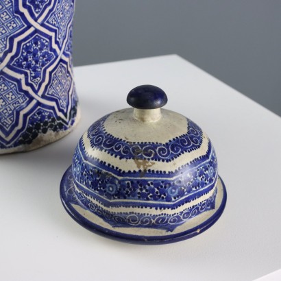 Vase en céramique majolique