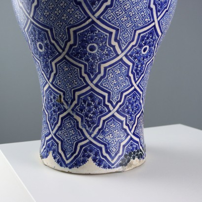 Vase en céramique majolique
