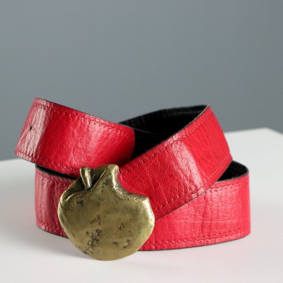 Vintage Belt with Apple