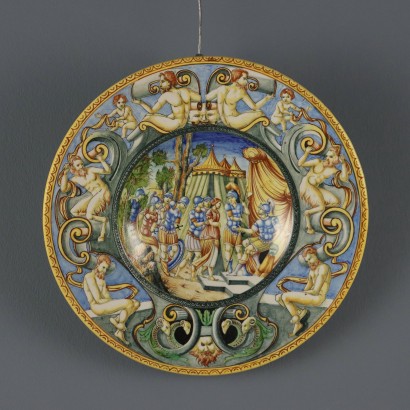 Piatto in Maiolica Fratelli Minardi Faen