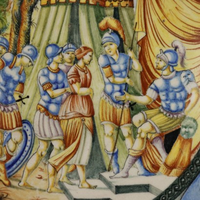Piatto in Maiolica Fratelli Minardi Faen