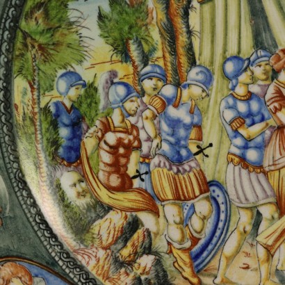 Piatto in Maiolica Fratelli Minardi Faen