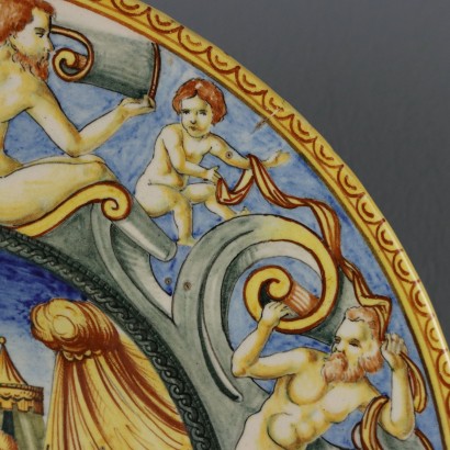 Piatto in Maiolica Fratelli Minardi Faen