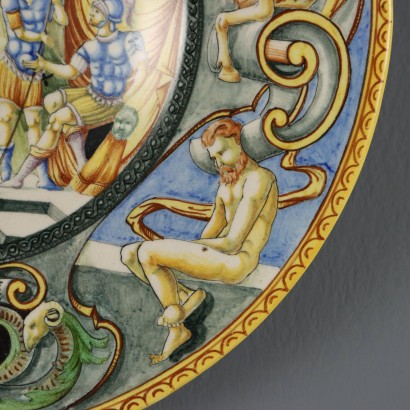 Piatto in Maiolica Fratelli Minardi Faen