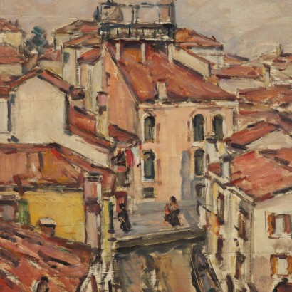 Dipinto di Rino Villa,Canale veneziano dall' alto,Rino Villa,Rino Villa,Rino Villa,Rino Villa,Rino Villa,Rino Villa,Rino Villa,Rino Villa,Rino Villa,Rino Villa,Rino Villa