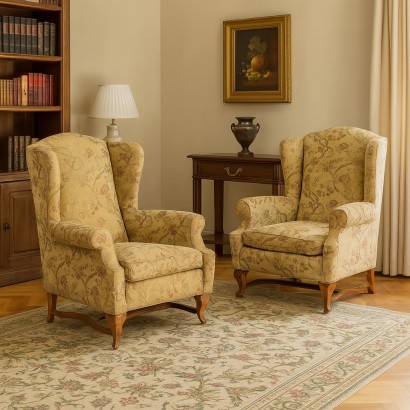 Coppia di Poltrone,Coppia di Poltrone Bergere