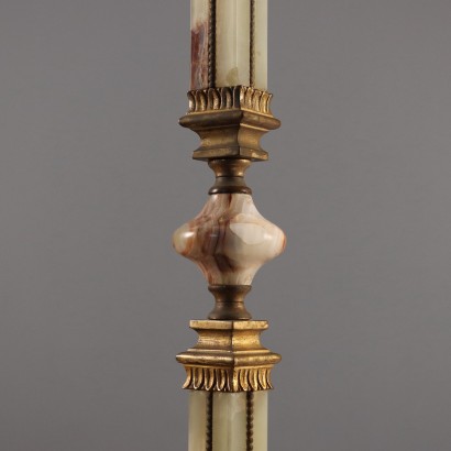 Lampada da terra,Lampada da Terra in Onice