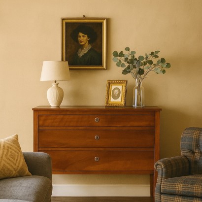 Cómoda Directorio, Cómoda Directorio en nogal