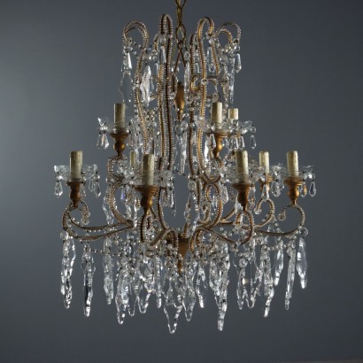 Lámpara de araña, lámpara de araña de doce luces