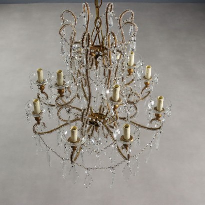 Lámpara de araña, lámpara de araña de doce luces