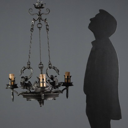 Lampadario,Lampadario in Stile Neorinascimento