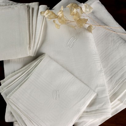 Tovaglia Fiandra con Dieci Tovaglioli