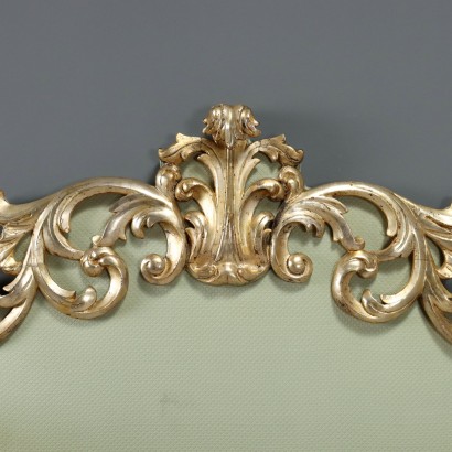 Bed, Double Bed in Lacquered Wood