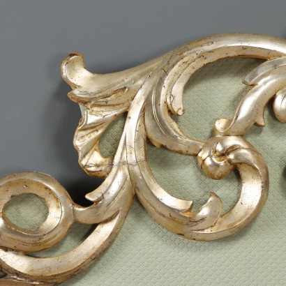 Bed, Double Bed in Lacquered Wood