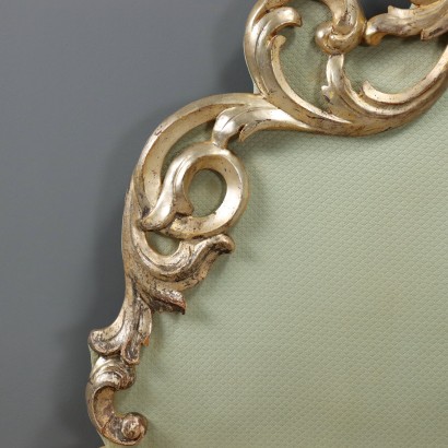 Bed, Double Bed in Lacquered Wood