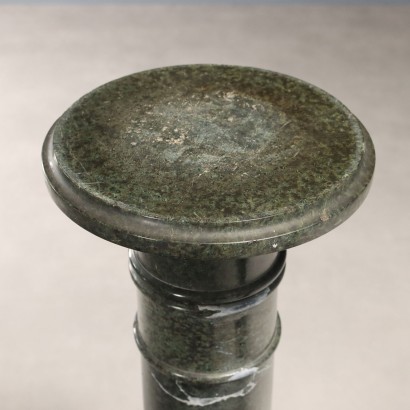 2 pairs of columns, Pair of marble columns, Pair of Serpentine Marble Columns