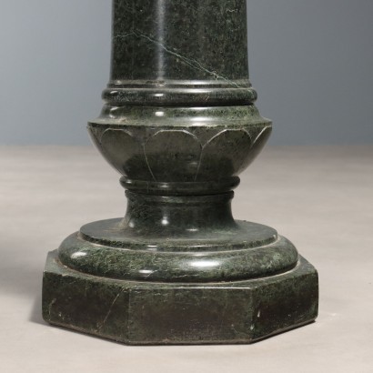 2 pairs of columns, Pair of marble columns, Pair of Serpentine Marble Columns