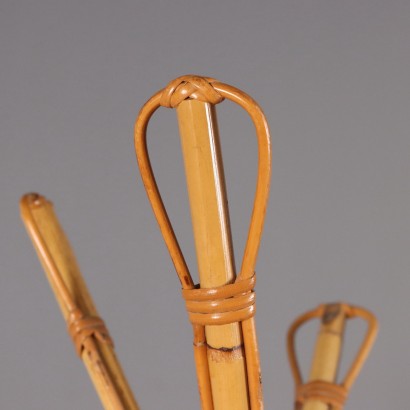 1970s Bamboo Coat Rack, 1970s Bamboo Coat Rack