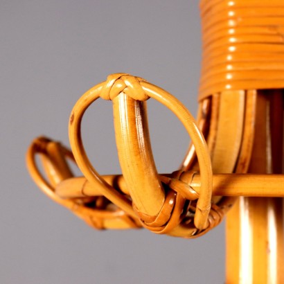 1970s Bamboo Coat Rack, 1970s Bamboo Coat Rack