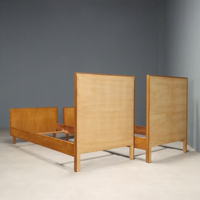 Pair of Beds from the 40s and 50s, Pair of Beds from the 40s and 50s, Pair of Beds from the 40s and 50s
