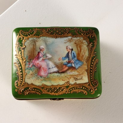 Cofanetto in Porcellana Manifattura di S