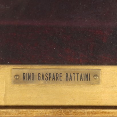 Dipinto di Rino Gaspare Battaini,Natura morta con brocca e uva,Rino Gaspare Battaini,Rino Gaspare Battaini,Rino Gaspare Battaini,Rino Gaspare Battaini,Rino Gaspare Battaini