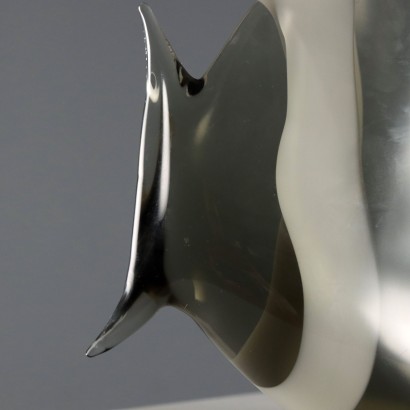 Pesce Scultura in Vetro Manifattura Segu