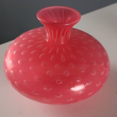 Pair of Murano Glass Vases Ma