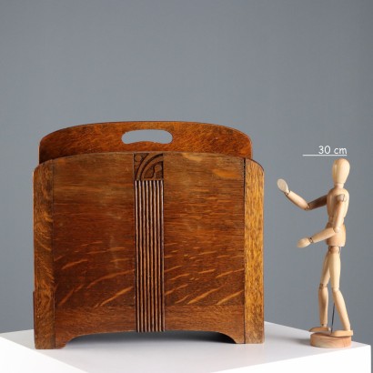 Portariviste Liberty in Legno di Rovere