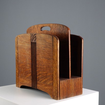 Portariviste Liberty in Legno di Rovere