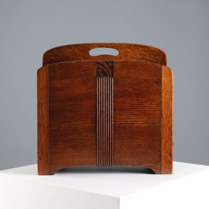 Portariviste Liberty in Legno di Rovere