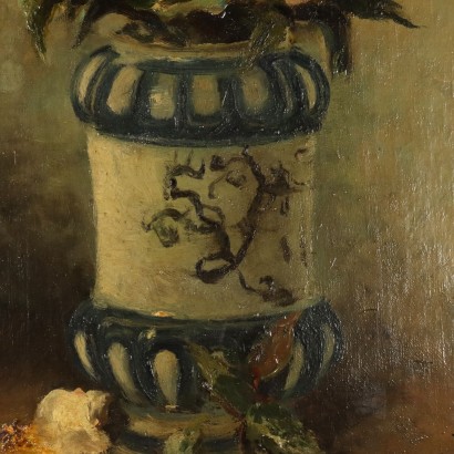 Dipinto di Agnese Mylius,Vaso di rose,Agnese Mylius,Agnese Mylius,Agnese Mylius,Agnese Mylius