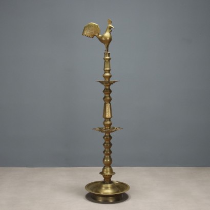 Lampada Cerimoniale ad Olio in Ottone