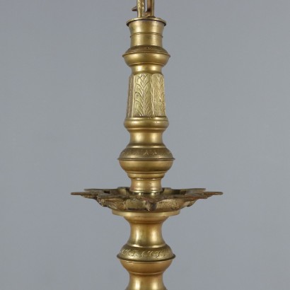 Lampada Cerimoniale ad Olio in Ottone