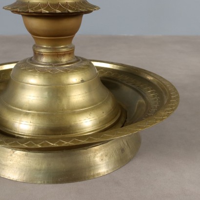 Lampada Cerimoniale ad Olio in Ottone