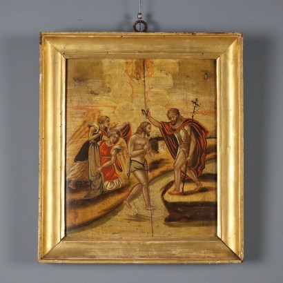 Dipinto Battesimo di Cristo