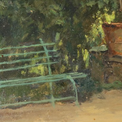 Dipinto di Luigi Comolli,Paesaggio con figure,Luigi Comolli,Giardino Oleggio Castello,Luigi Comolli,Giardino Oleggio Castello,Luigi Comolli,Giardino Oleggio Castello,Luigi Comolli